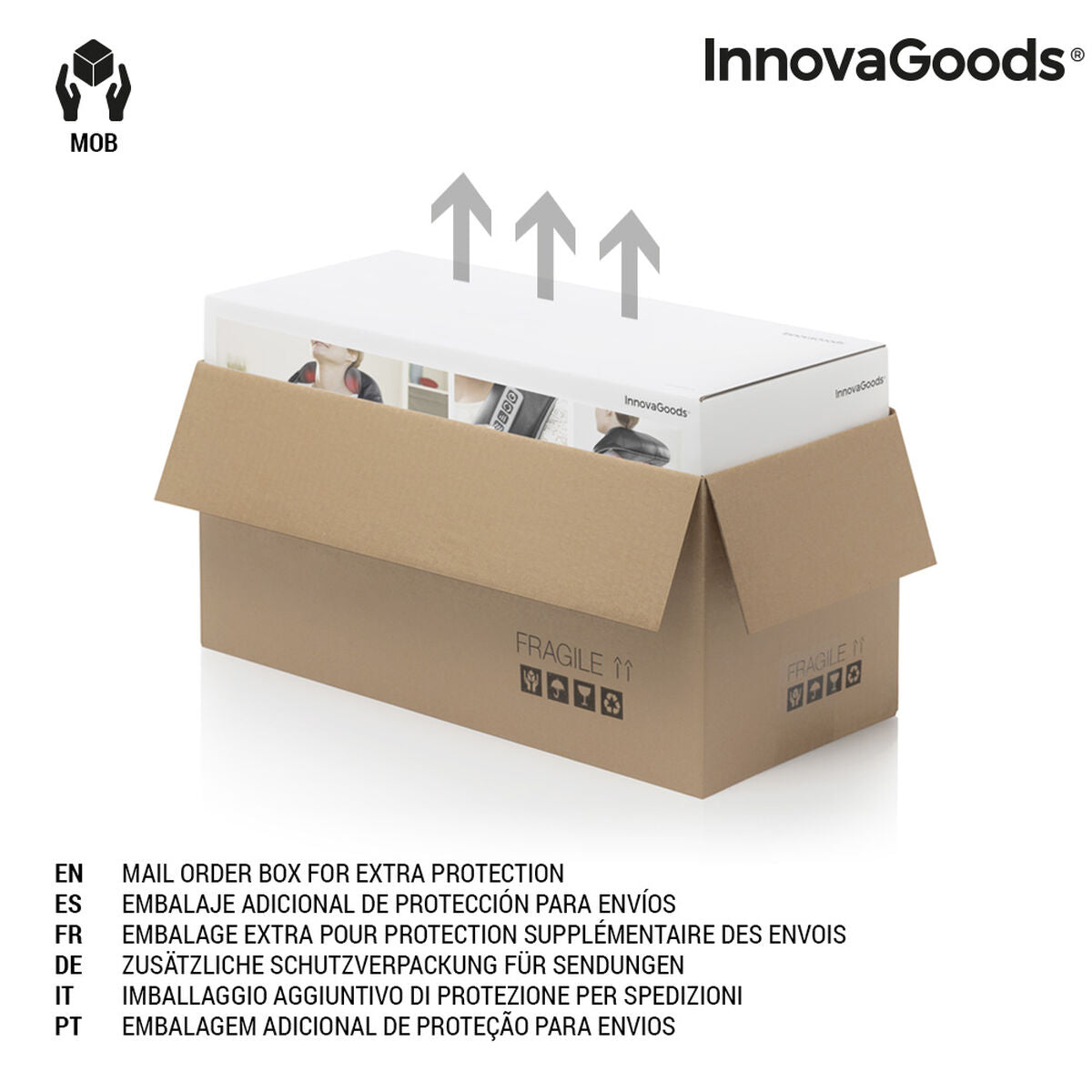 U Side Sleepers Ergonomic Pillow Slupill InnovaGoods-1