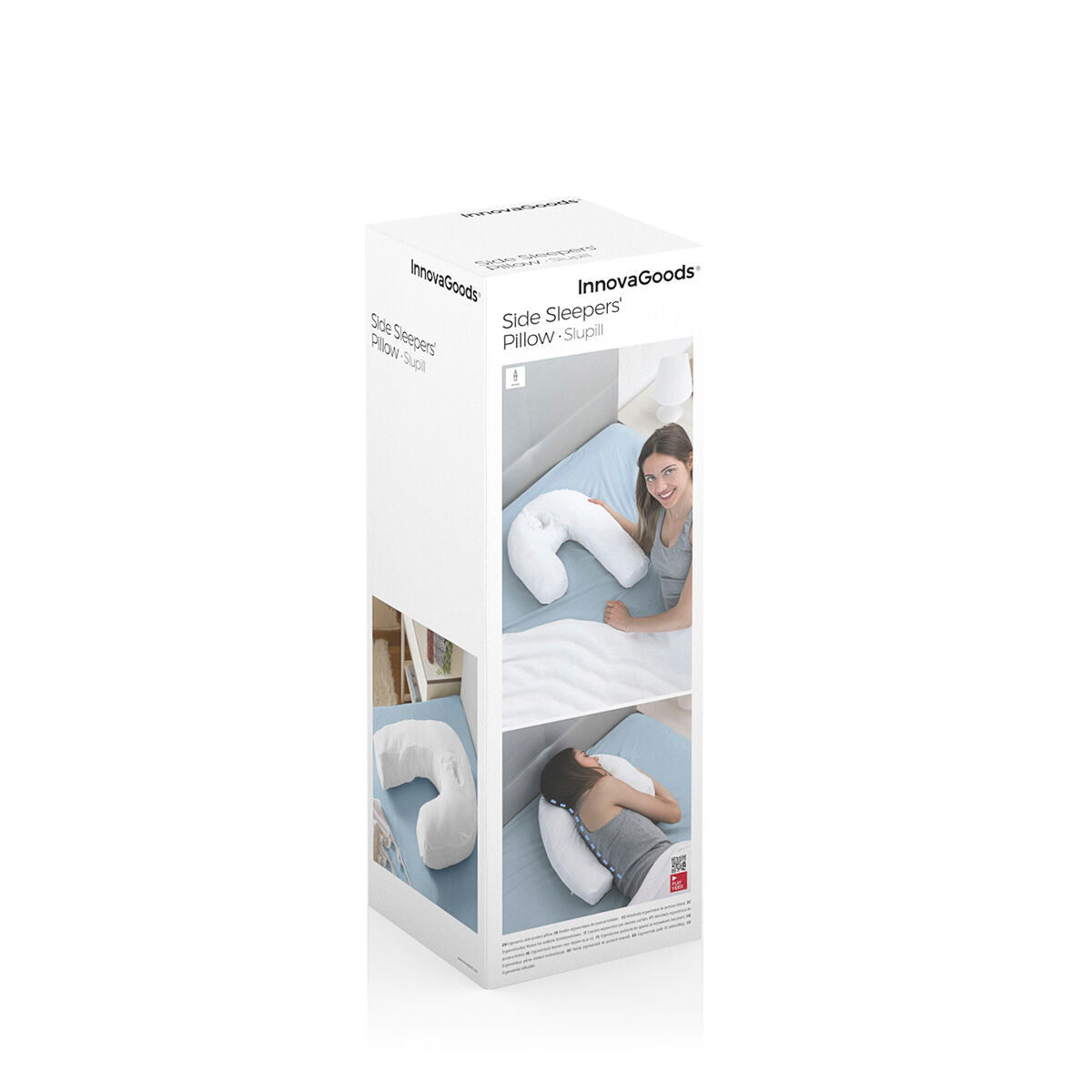 U Side Sleepers Ergonomic Pillow Slupill InnovaGoods-2